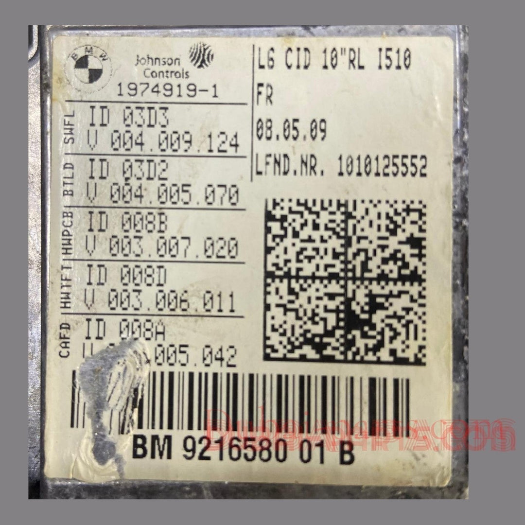 ✅✅BMW 7 SER F01 F02 F03 SAT NAV NAVIGATION DISPLAY SCREEN-9216580 OEM