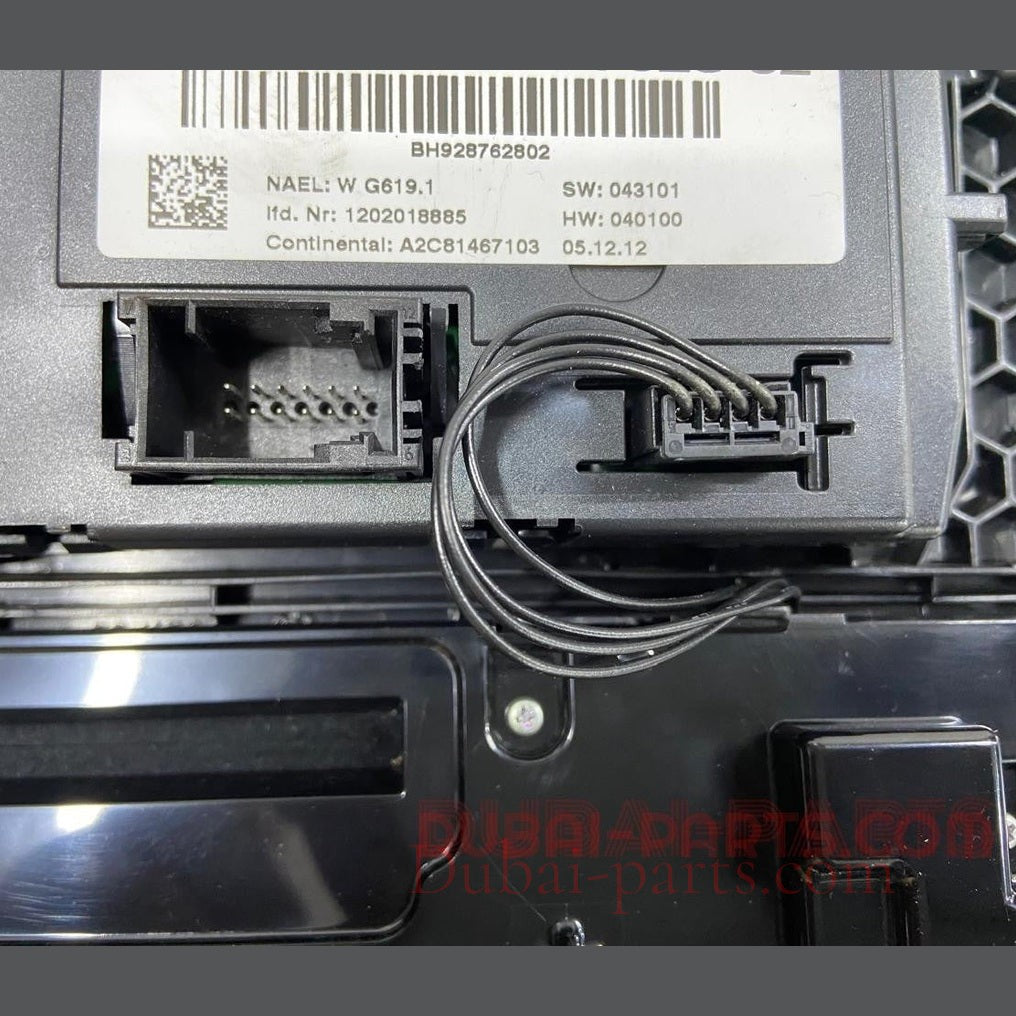 BMW F25 X3 Climate Control Panel A/C Automatic Air Conditioner Module 9287628 OEM