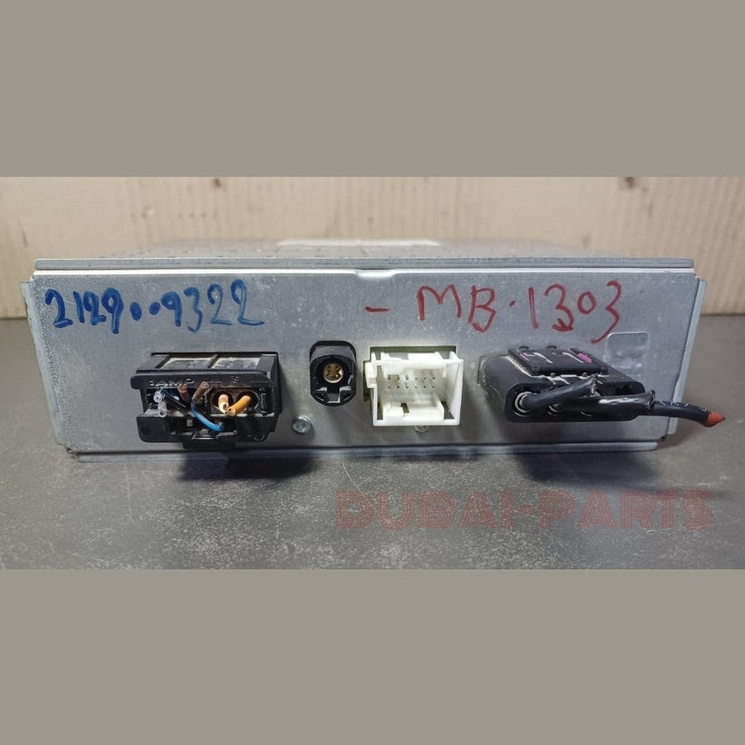 جهاز تحكم رقمي أصلي متعدد الوسائط للراديو والتلفزيون من مرسيدس W212، رقم القطعة A212 9009322، أصلي من الشركة المصنعة.