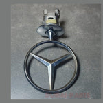 Load image into Gallery viewer, Front Hood Ornament Mounted Star Emblem Fit For Mercedes Benz C E S AMG Silver