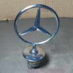 Load image into Gallery viewer, Front Hood Ornament Mounted Star Emblem Fit For Mercedes Benz C E S AMG Silver