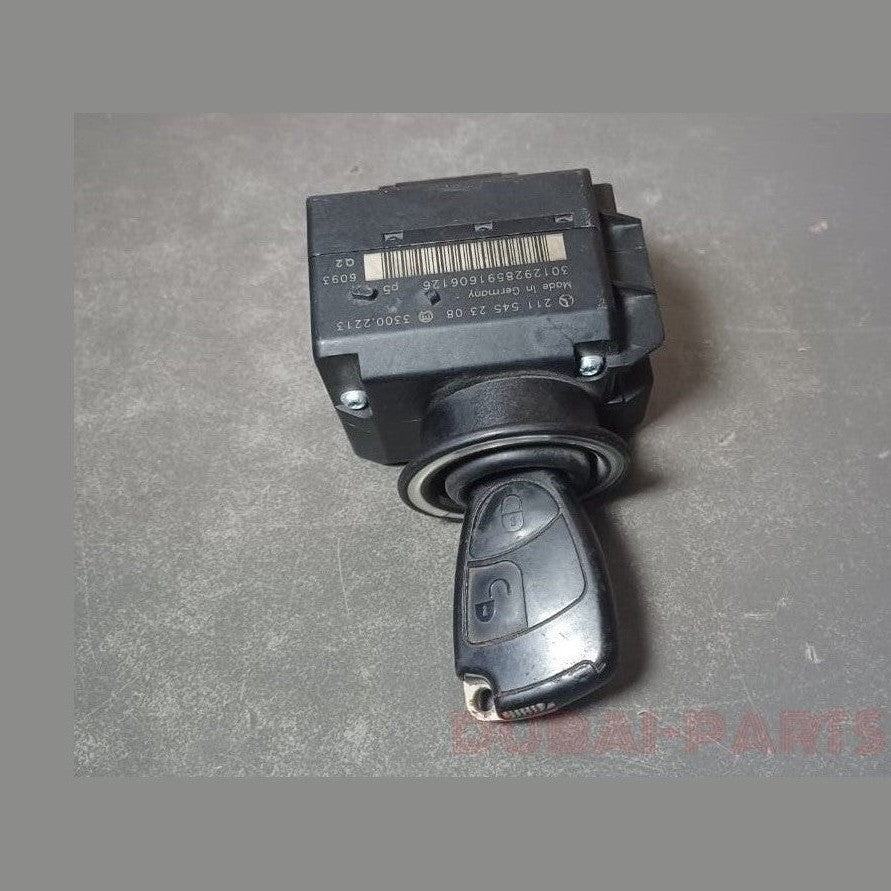 01-09 MERCEDES-BENZ W211 E-CLASS IGNITION SWITCH MODULE W/Key A211 5452308 OEM