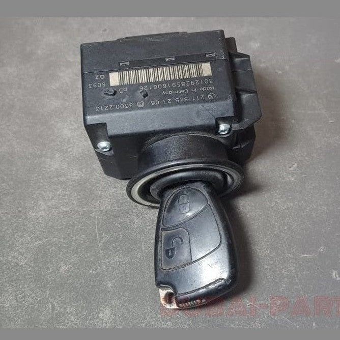 01-09 MERCEDES-BENZ W211 E-CLASS IGNITION SWITCH MODULE W/Key A211 5452308 OEM