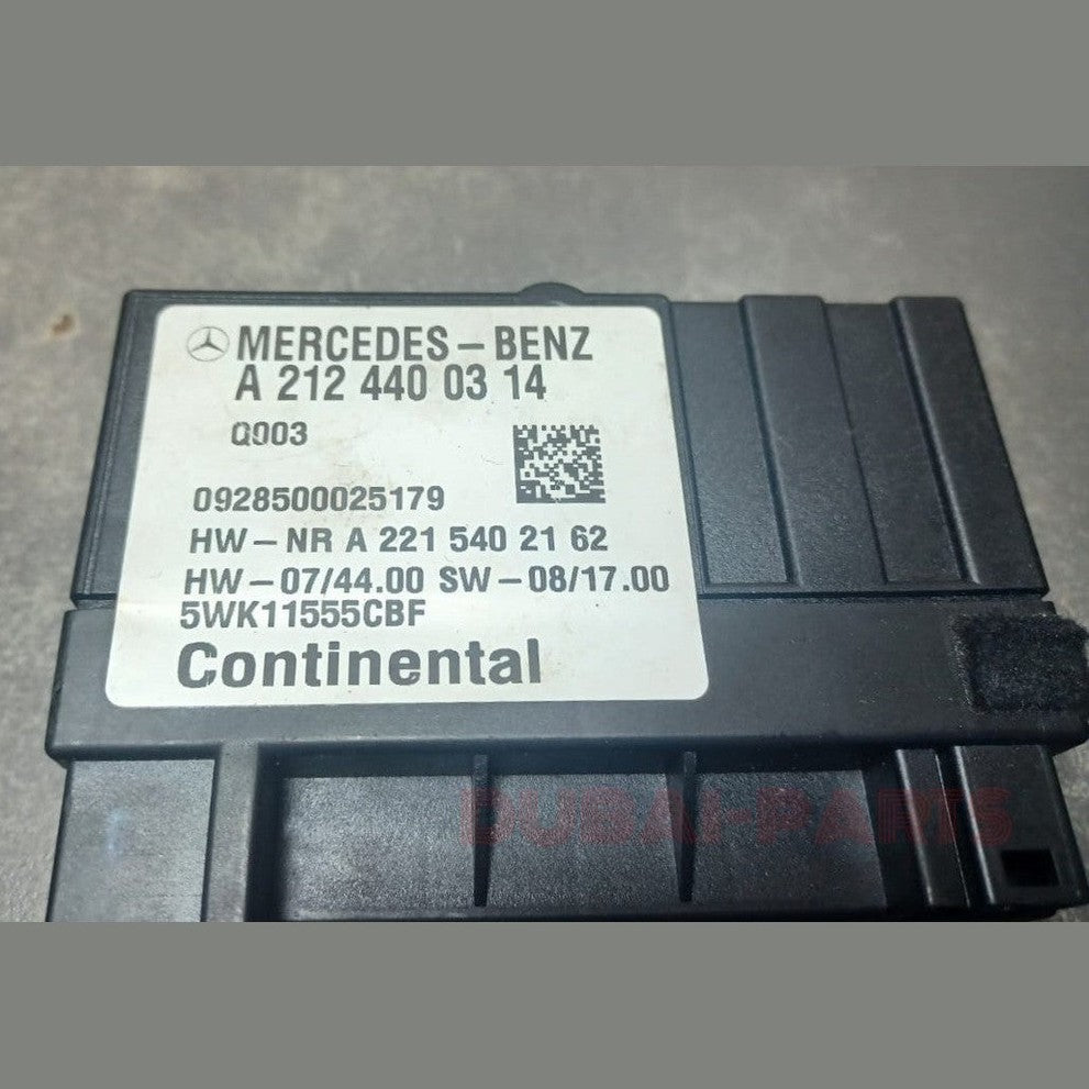 2010-2015 Mercedes-Benz W212 Fuel Injection Pump Control Unit Module A2124400314