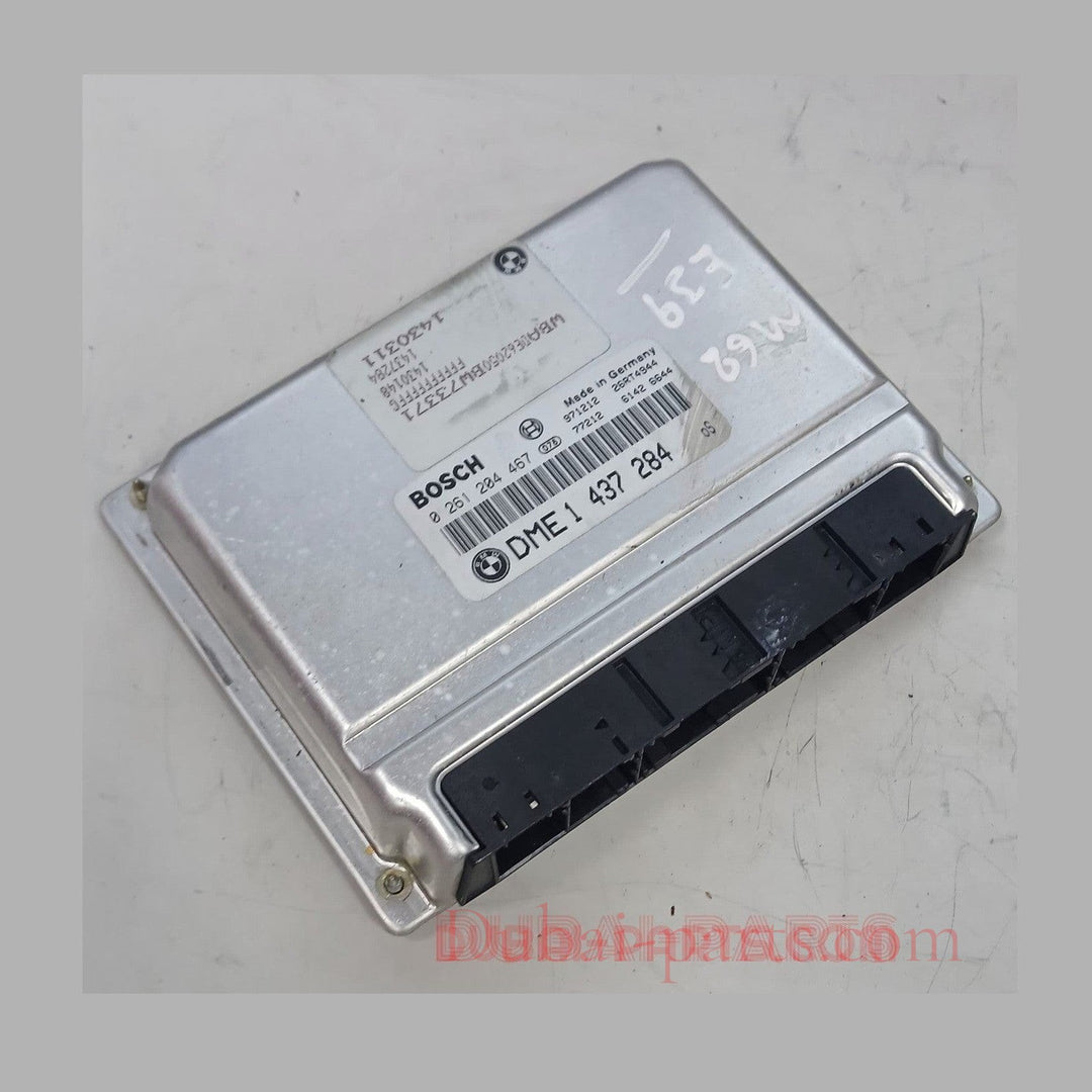 BMW 540i M62 E39 ENGINE CONTROL ECU UNIT MODULE ECM DME 1437284