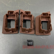 BMW F10 F11 Door Inner Handle Set 5 PC Red Brown Color Aftermarket New Product