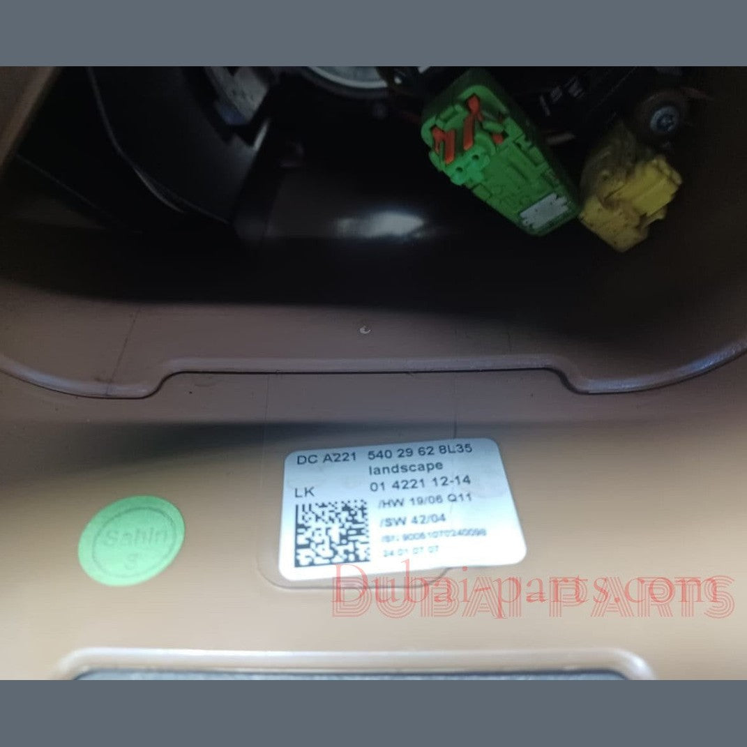 Mercedes-Benz W221 S-Class Steering Column Switch Cluster Wiper Indicator Stalk A221 5402962 OEM