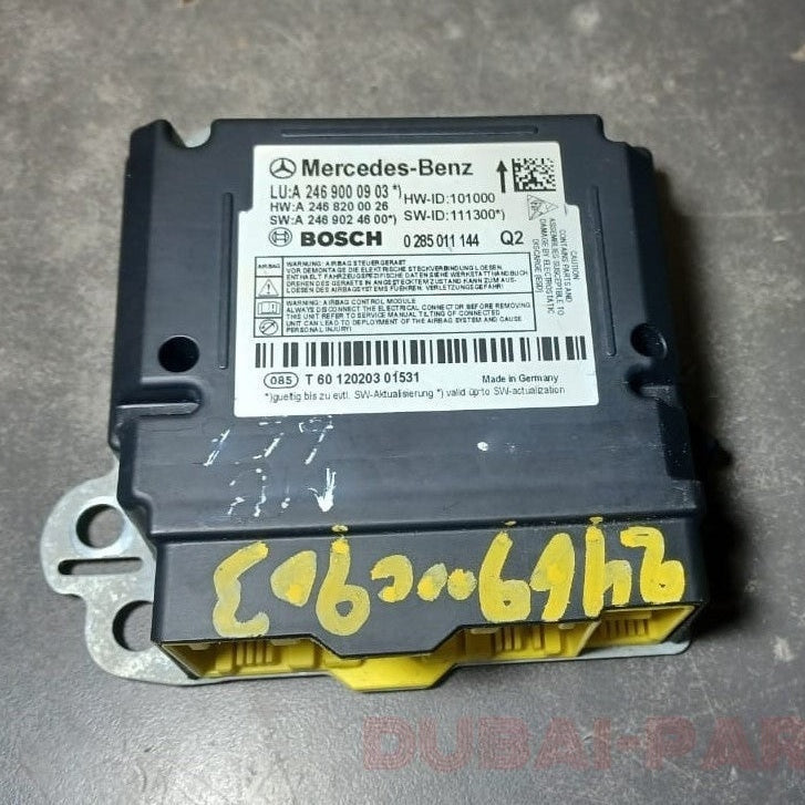 2013-2016 Mercedes-Benz CLA W246 Air SRS bag Control Module A246 9000903 OEM