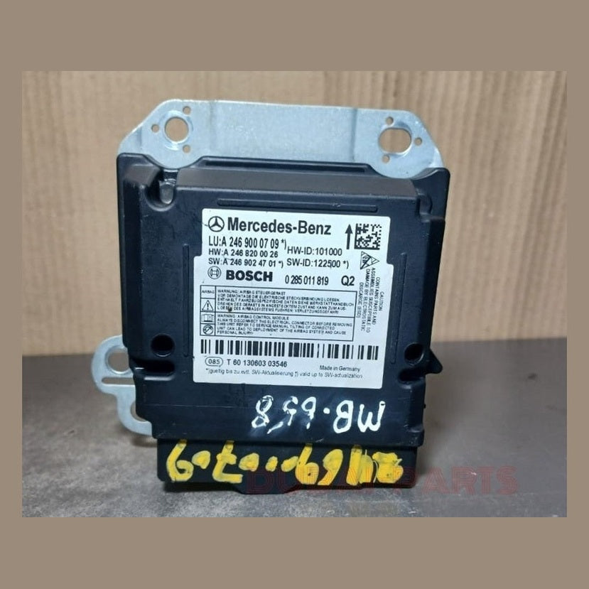 Mercedes-Benz CLA W246 Air SRS bag Control Module A246 9000709 OEM