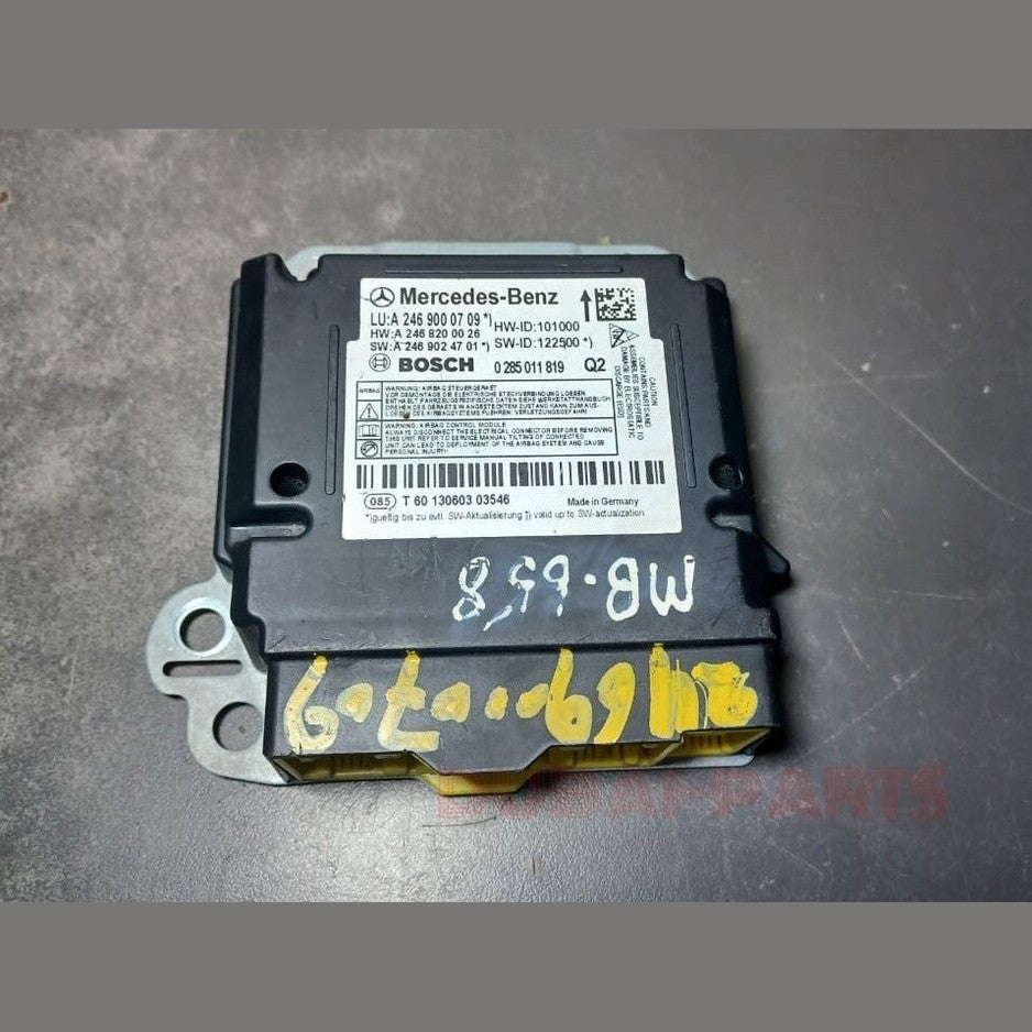 Mercedes-Benz CLA W246 Air SRS bag Control Module A246 9000709 OEM