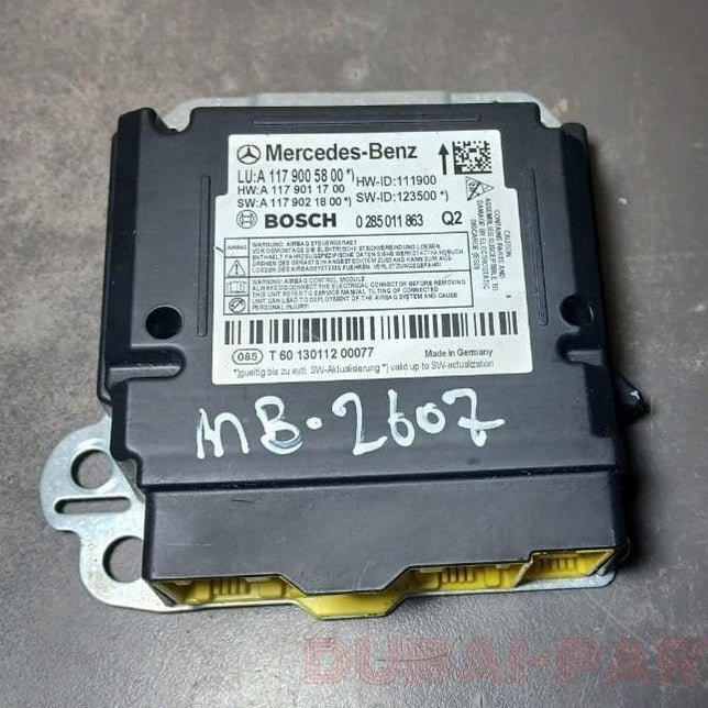 Mercedes-Benz CLA W246 Air SRS bag Control Module A117 9005800 OEM