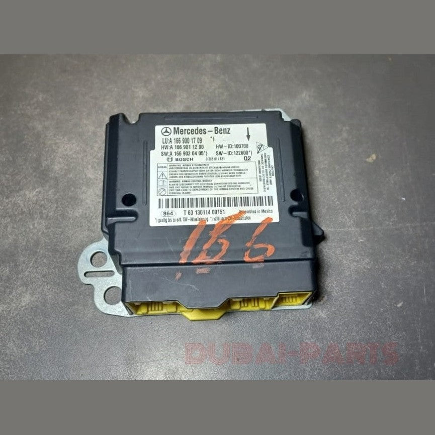 2013-2016 Mercedes-Benz W166 ML350 GL450 GLE Air SRS bag Control Module A166 9001709 OEM