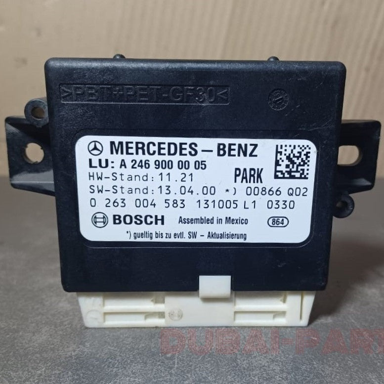 MERCEDES-BENZ B-CLASS W246 2014 PDC PARKING DISTANCE CONTROL MODULE ECU A246 9000005 OEM
