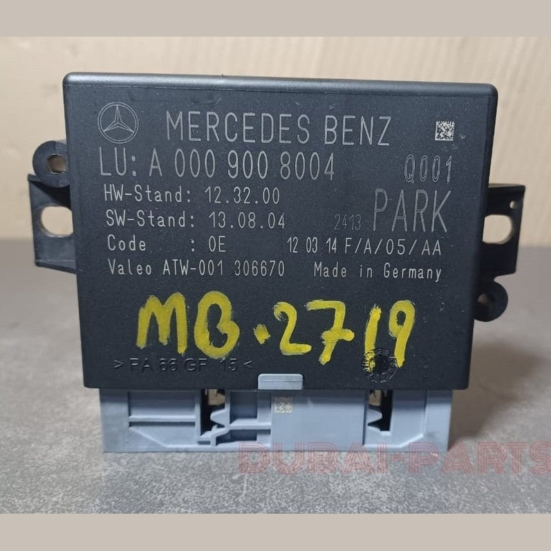 2014-2016 Mercedes W212 E350 E550 Parking Sensor Control Module A000 9008004 OEM