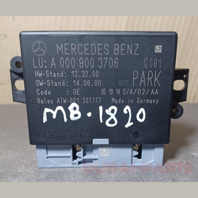 2014-2018 Mercedes-Benz W218 AMG 63 Parking Sensor Control Module A000 9003706 OEM