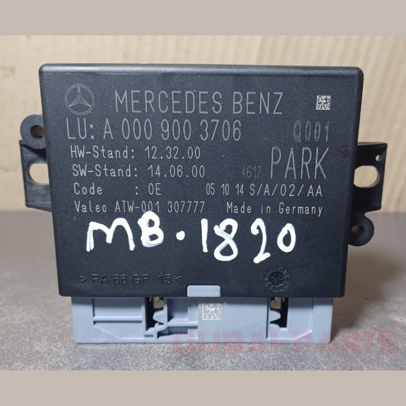 2014-2018 Mercedes-Benz W218 AMG 63 Parking Sensor Control Module A000 9003706 OEM