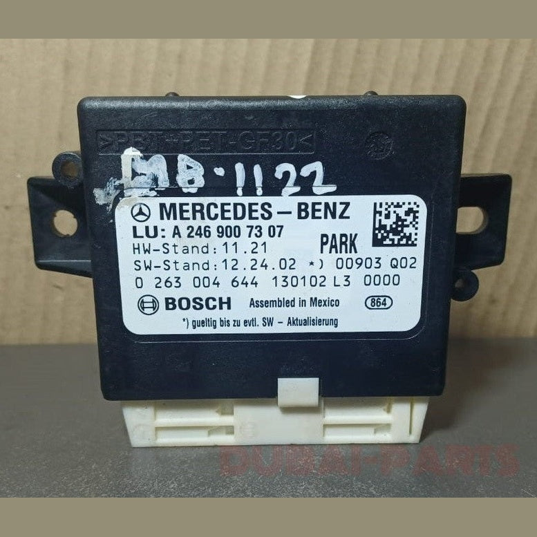 MERCEDES-BENZ B-CLASS W246 2014 PDC PARKING DISTANCE CONTROL MODULE ECU A246 9007307 OEM