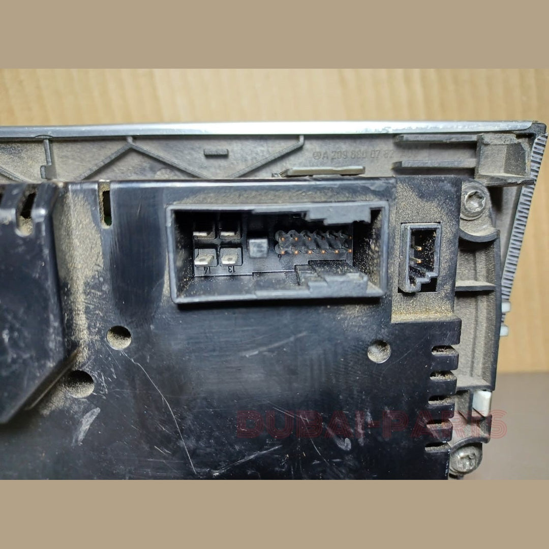 MERCEDES-BENZ C-CLASS W203 W209 HEATER CLIMATE CONTROL UNIT A203 8301785 OEM