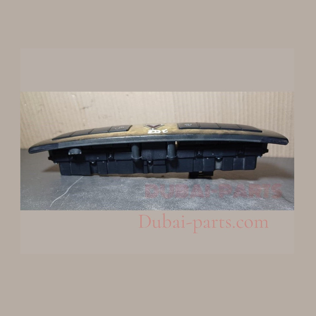 2005-2007 MERCEDES-BENZ C-CLASS W203 HAZARD HEATED UNLOCK CONTROL SWITCH TRIM A203 8702510 OEM