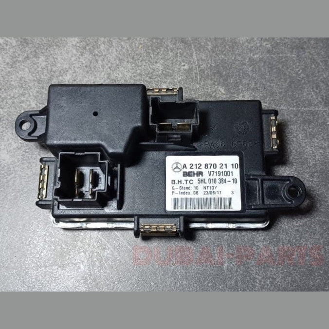 Mercedes-Benz W204 C250 SL400 GLK350 AC A/C Heater Fan Blower Motor Resistor Module A212 870 21 10 OEM