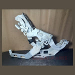 Load image into Gallery viewer, 2015-2020 MERCEDES-BENZ C-CLASS W205 DRIVER/PASSENGER LEFT/RIGHT HOOD HINGE BRACKET WHITE SET