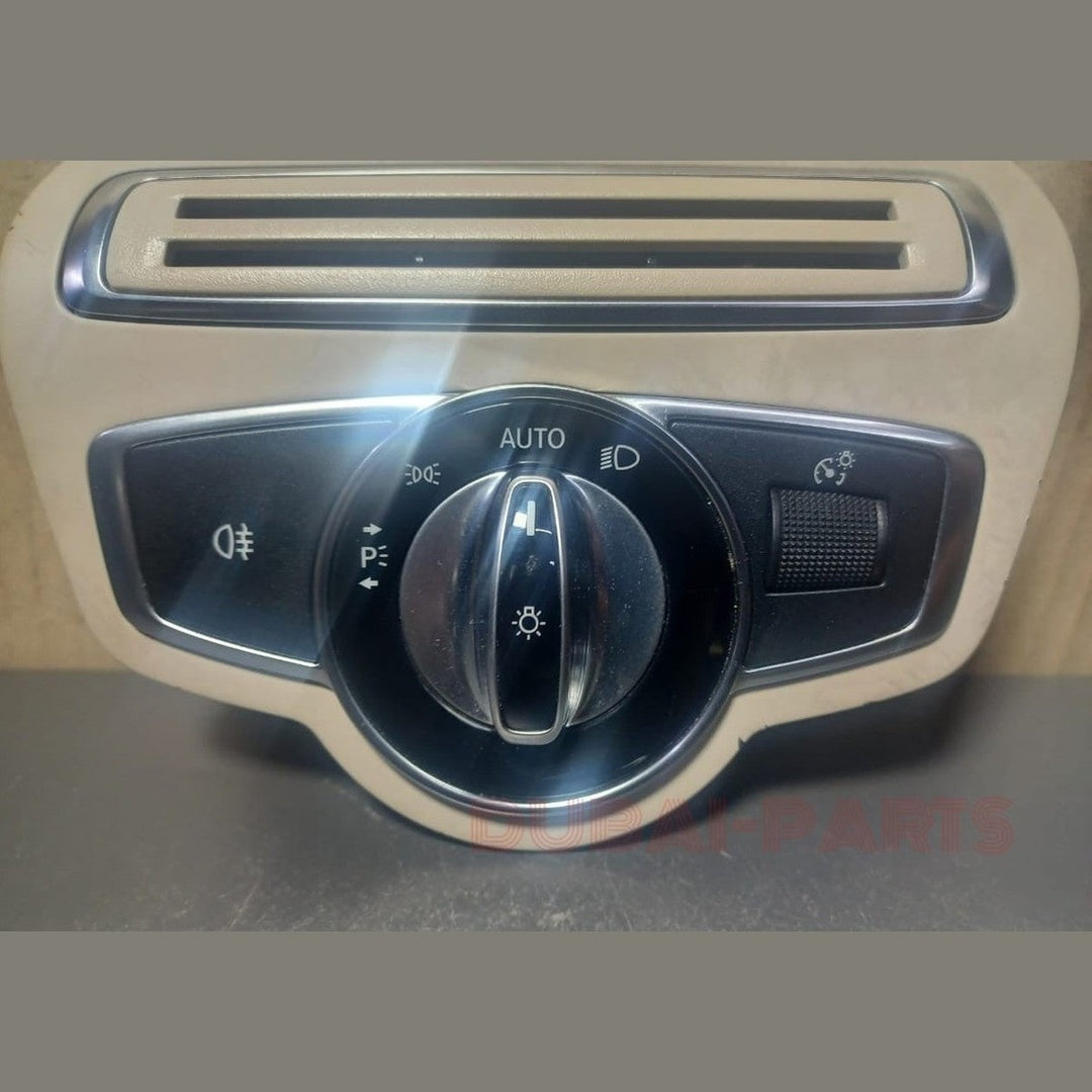 2015-2020 Mercedes-Benz C-Class W205 C300 Headlight Switch Beige A205 9056500 OEM