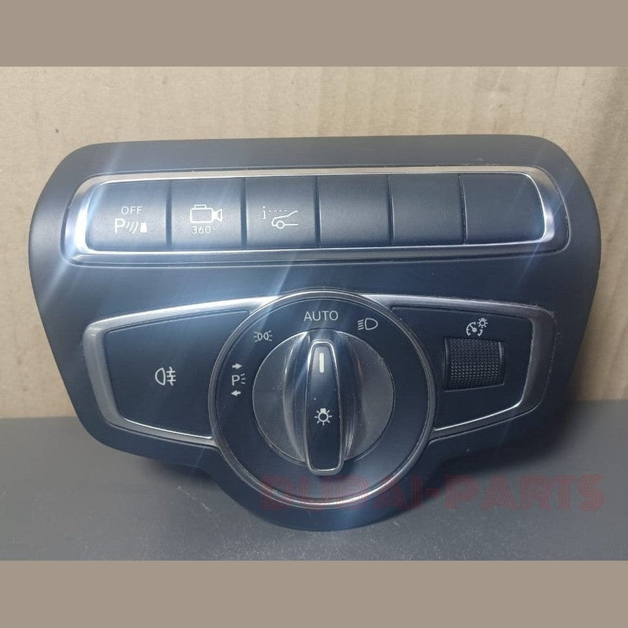 2015–2020 Mercedes-Benz C-Klasse W205 C300 Lichtschalter Schwarz A205 9051810 OEM