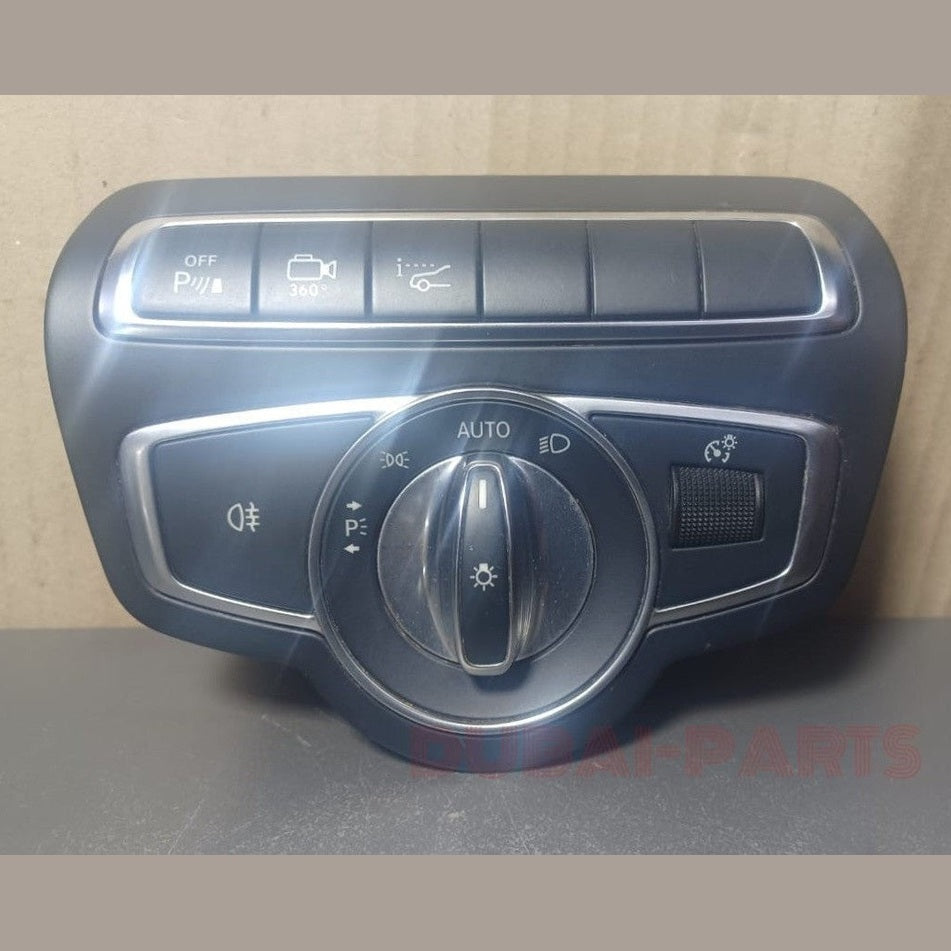 2015–2020 Mercedes-Benz C-Klasse W205 C300 Lichtschalter Schwarz A205 9051810 OEM