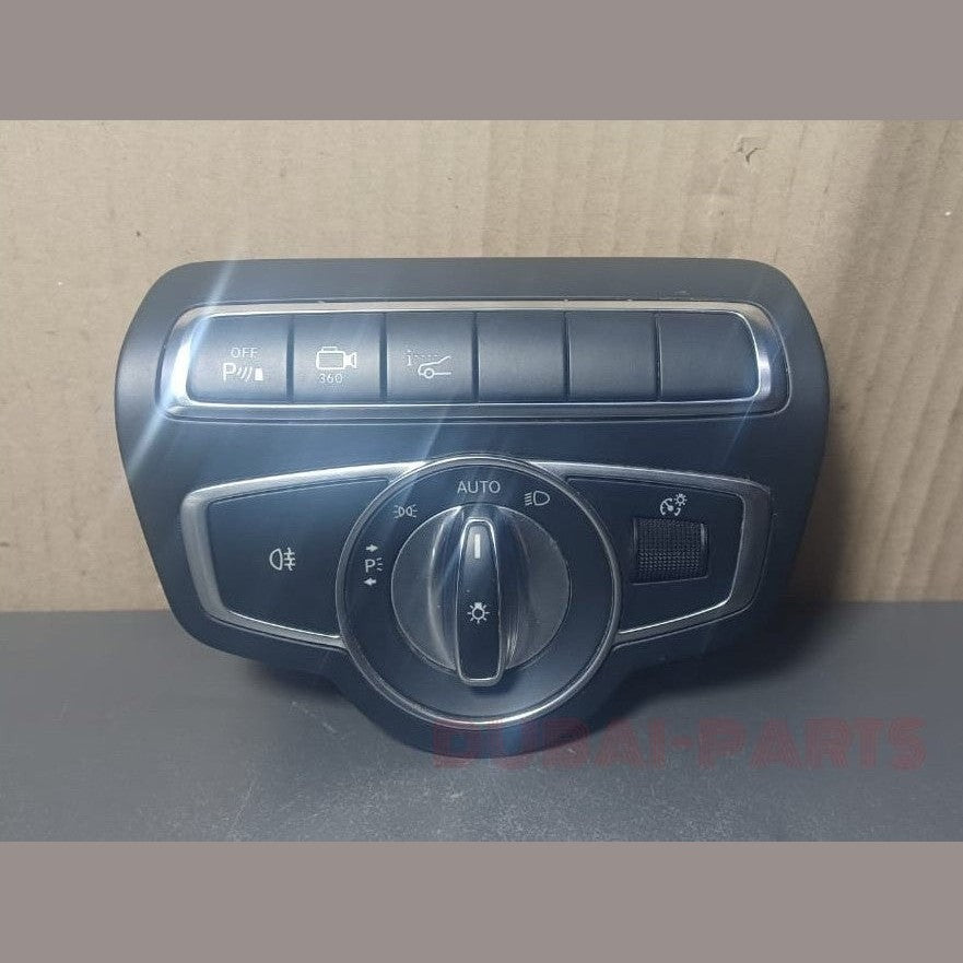 2015–2020 Mercedes-Benz C-Klasse W205 C300 Lichtschalter Schwarz A205 9051810 OEM