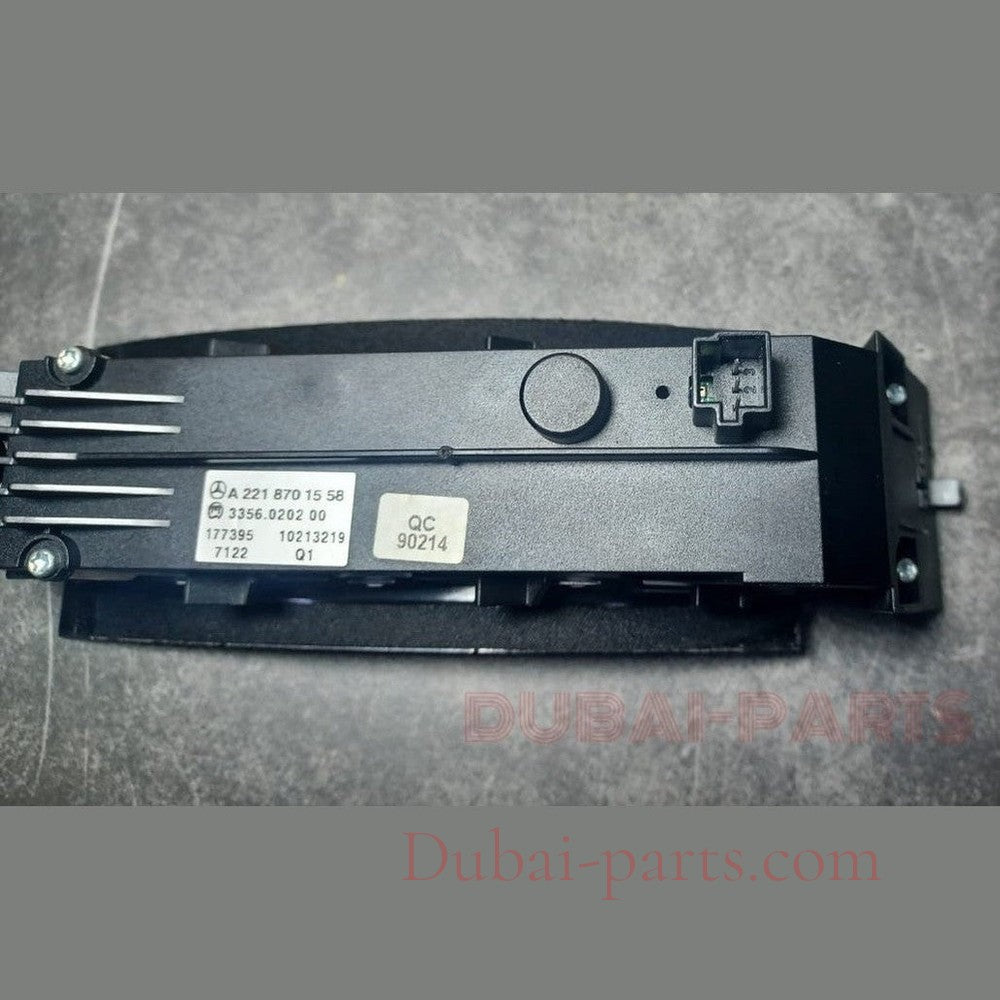 2007-2014 Mercedes-Benz W221 S550 S400 Dashboard Dash Control Switch Panel A221 8701558 OEM
