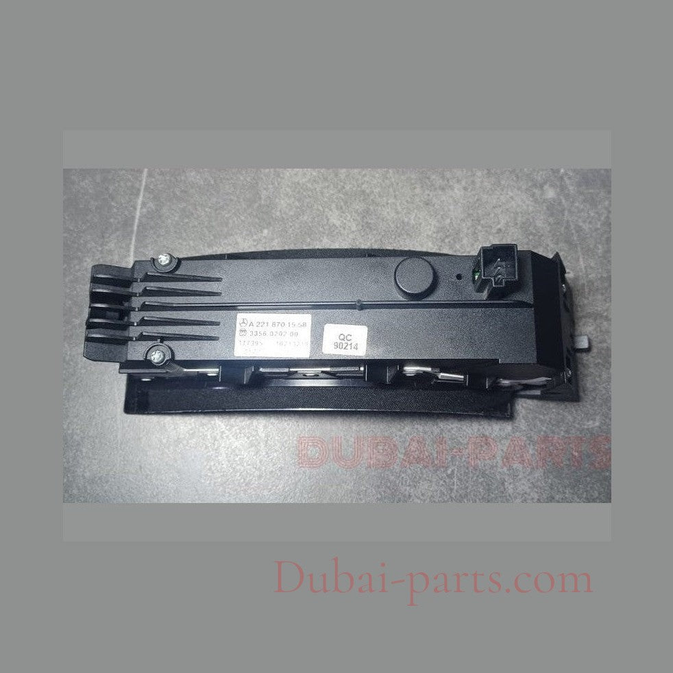 2007-2014 Mercedes-Benz W221 S550 S400 Dashboard Dash Control Switch Panel A221 8701558 OEM