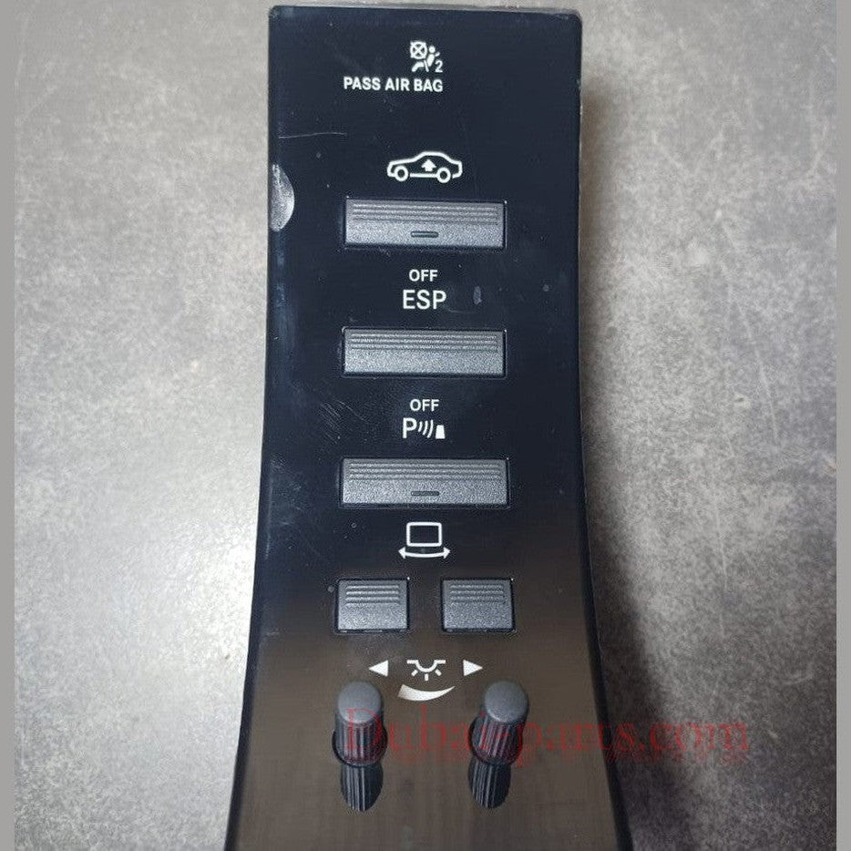 2007-2014 Mercedes-Benz W221 S550 S400 Dashboard Dash Control Switch Panel A221 8701558 OEM