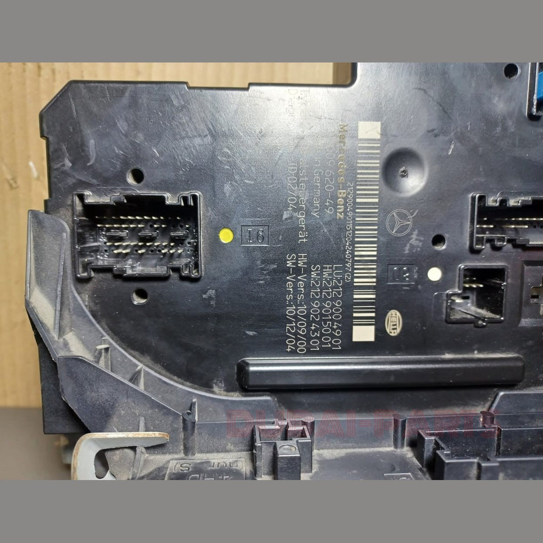 2010-2015 Mercedes-Benz W212 E350 Rear Fuse Junction Box SAM Relay Control Module A212 9004901 OEM