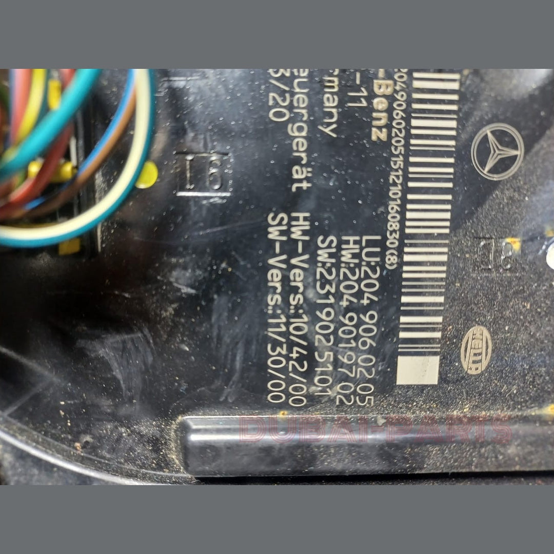Mercedes-Benz C-Klasse W204 C250 C300 C350 (2010–2014) – Relais- und Sicherungskasten für das hintere SAM-Modul A204 9060205 (OEM)
