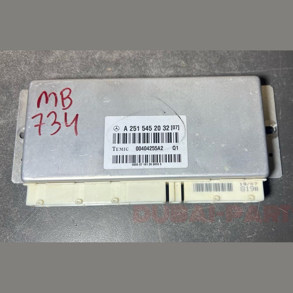 2007-2012 Mercedes-Benz W164 GL Air Suspension Airmatic Control Module A251 5452032 OEM
