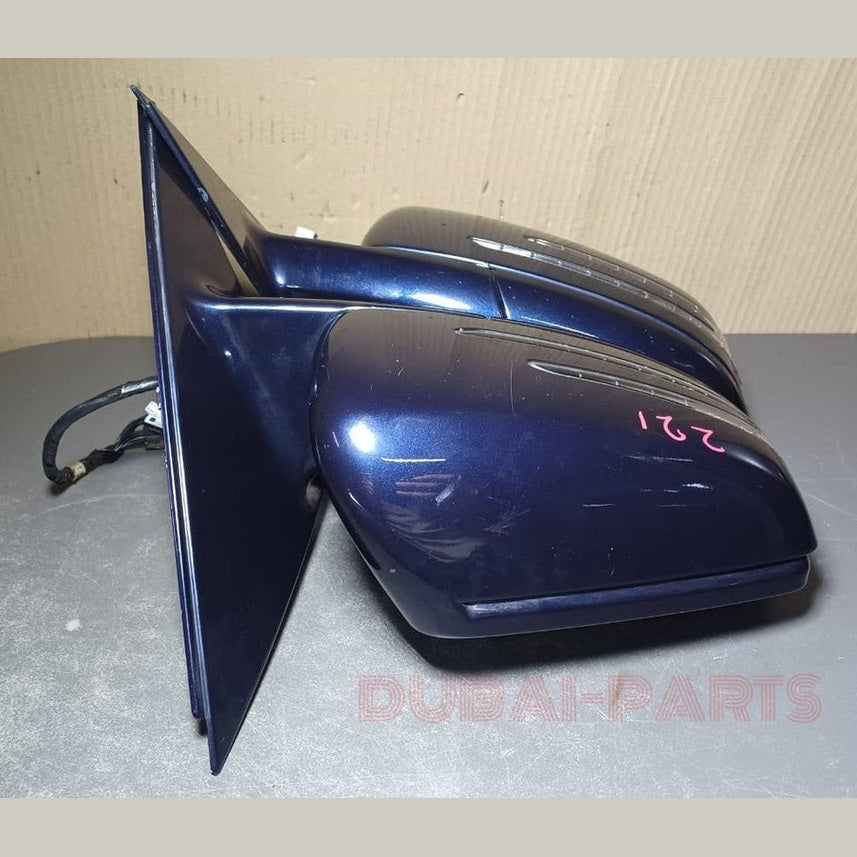 2007-2009 Mercedes-Benz S-Class W221 S550 Right \ Left Side Rear View Mirror Set Foldable With Signal Light
