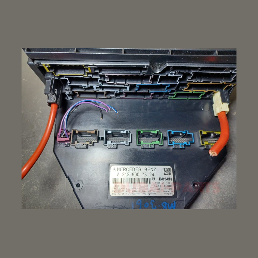 2008-2016 Mercedes-Benz W204 C300 W212 E350 Front SAM Module Relay Fuse Box A212 9007324 OEM