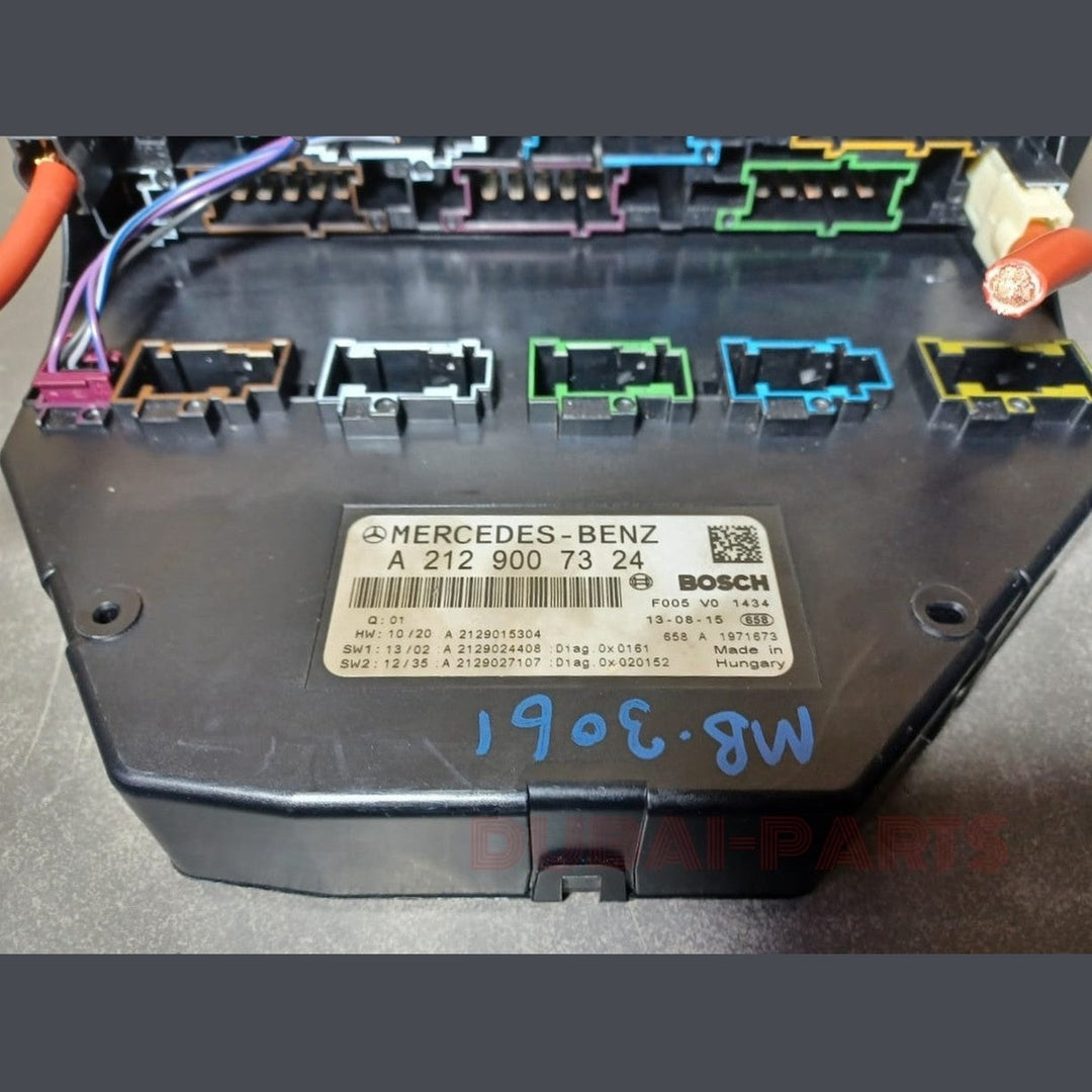 2008-2016 Mercedes-Benz W204 C300 W212 E350 Front SAM Module Relay Fuse Box A212 9007324 OEM
