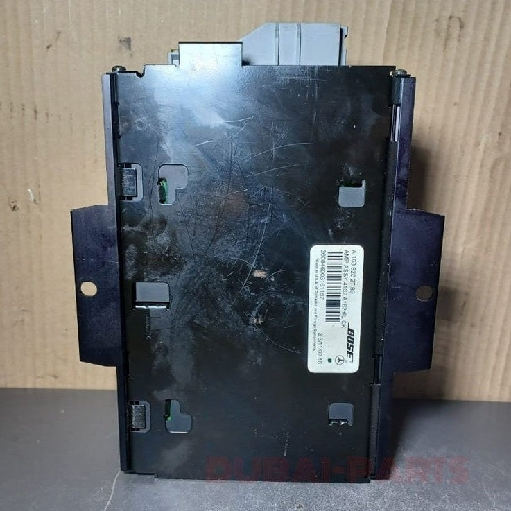 مضخم صوت ستيريو للسيارة مرسيدس بنز ML500-ML550 موديلات 2000-2005، رقم القطعة A163 8202789، أصلي.
