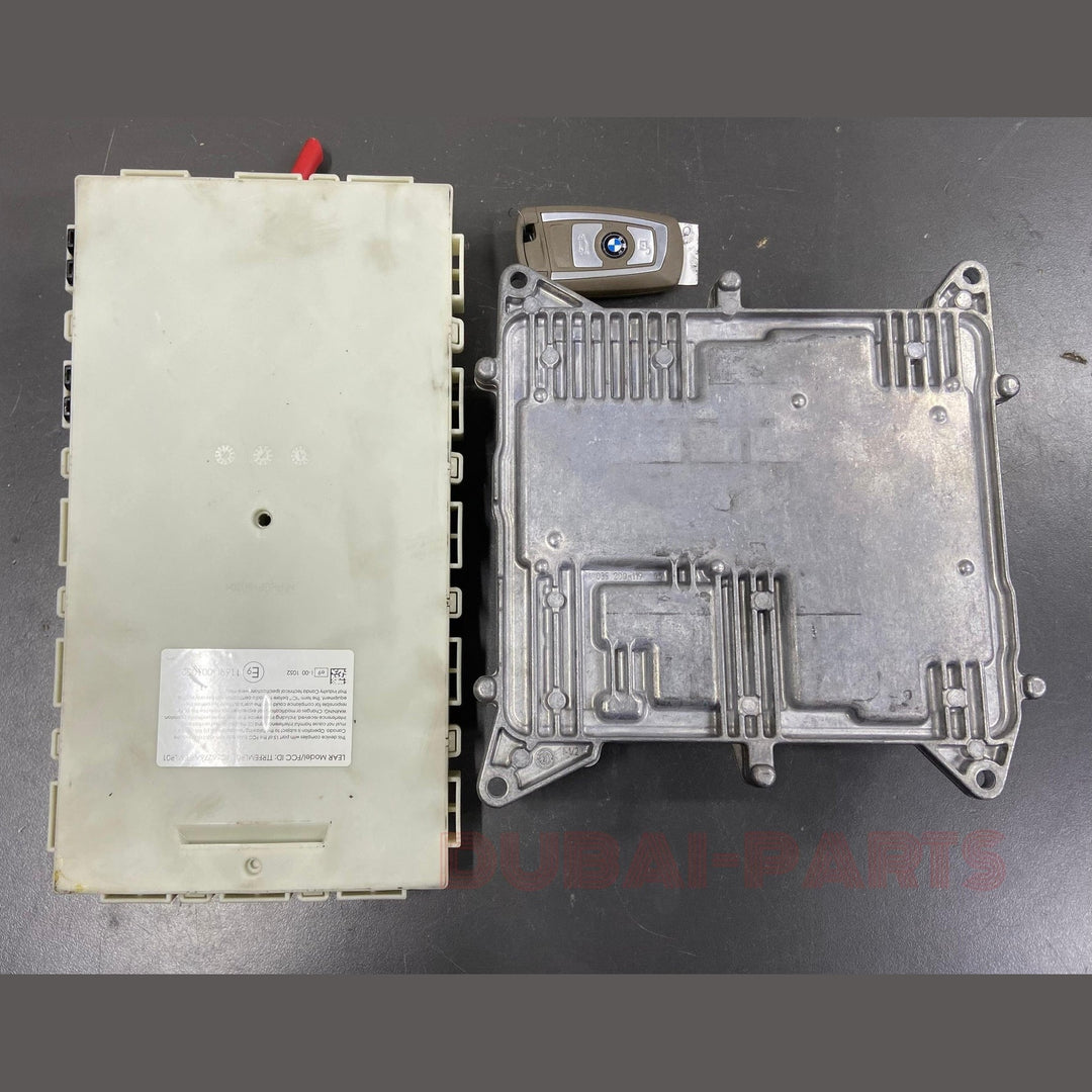 BMW 3,5 SERIES F30 F10 F11 X3 F25 N20 ENGINE CONTROL UNIT DME ECU SET 7643312 USED