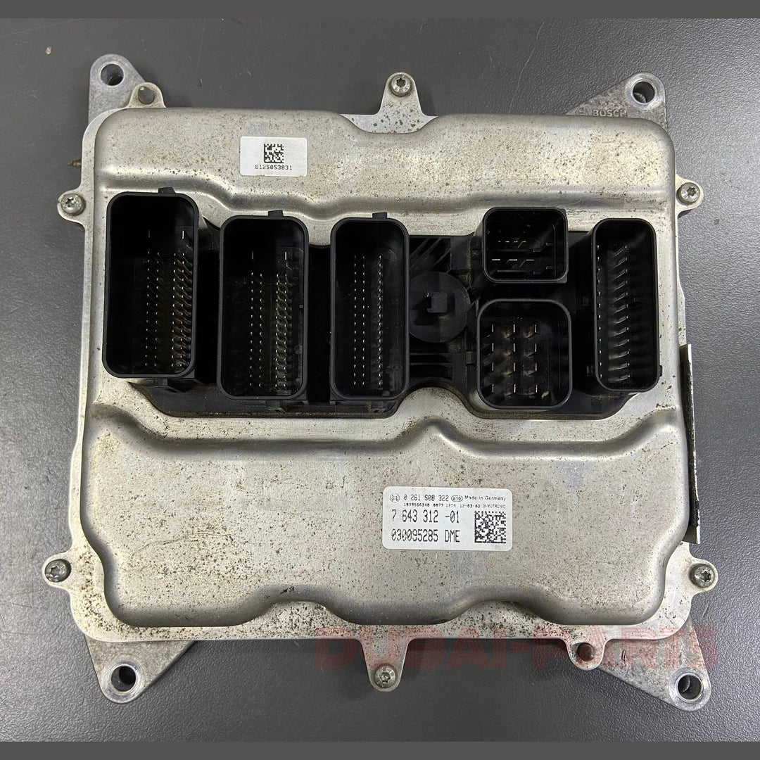 BMW 3,5 SERIES F30 F10 F11 X3 F25 N20 ENGINE CONTROL UNIT DME ECU SET 7643312 USED