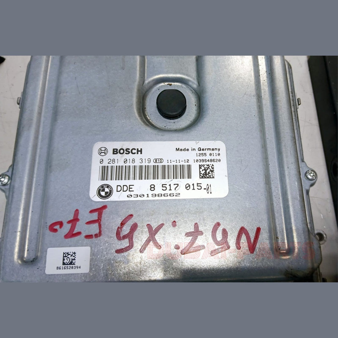 BMW X5 E70 X6 E71 30dX Diesel N57 ECU Kit DDE 8517015 + CAS3 + Key