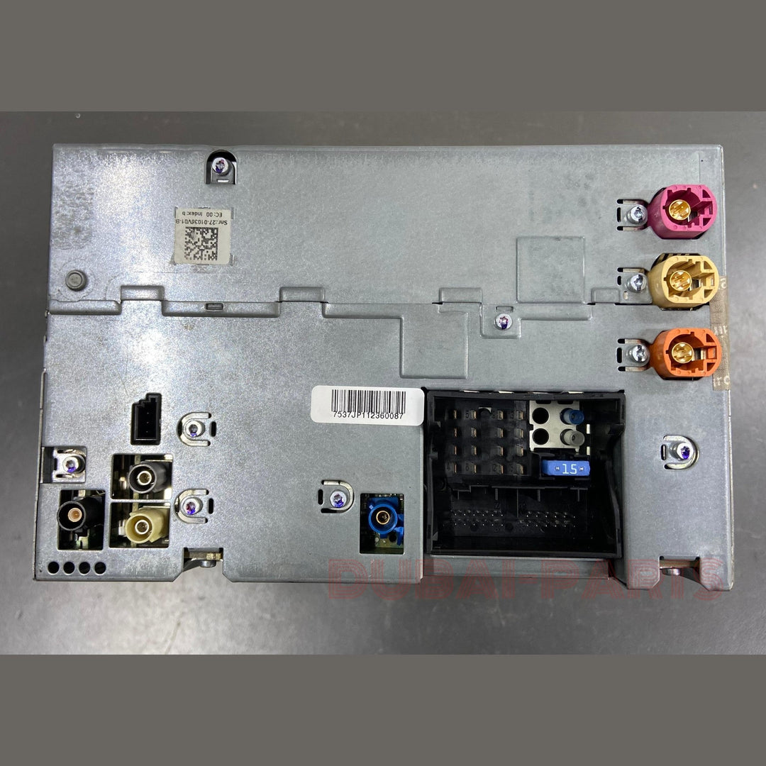 2011-2012 BMW F10 F11 AM FM CD PLAYER RECEIVER UNIT CONTROL MODULE 9274572 OEM USED