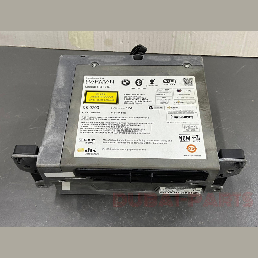 OEM BMW 6 F06 F12 7 F01 X5 F15 X6 F16 AUDIO HEAD UNIT NAVIGATION HIGH NBT9347818 USED ITEM