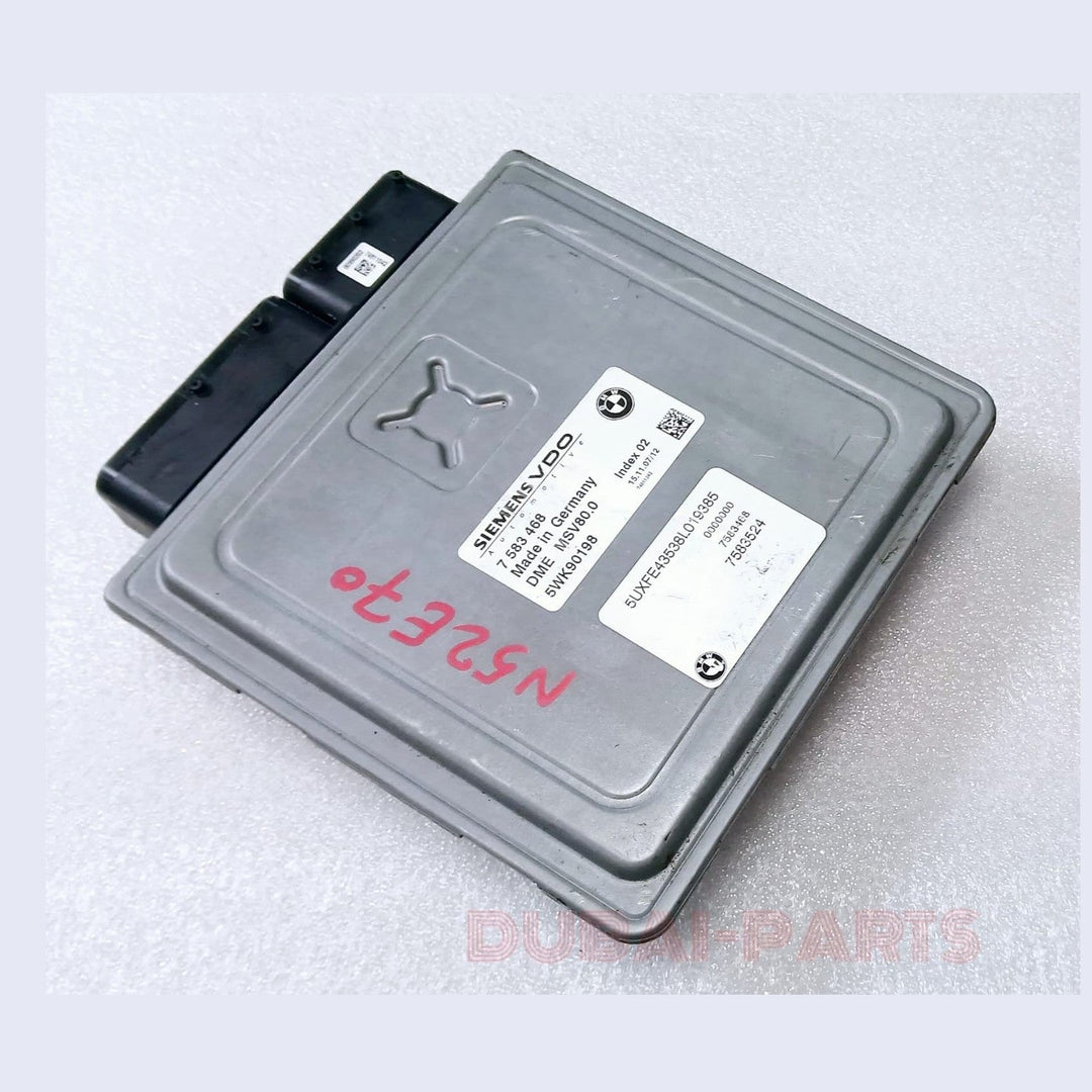 BMW E70 2008 N52N ENGINE CONTROL UNIT ECU MODULE DME MSV80.0 7583468