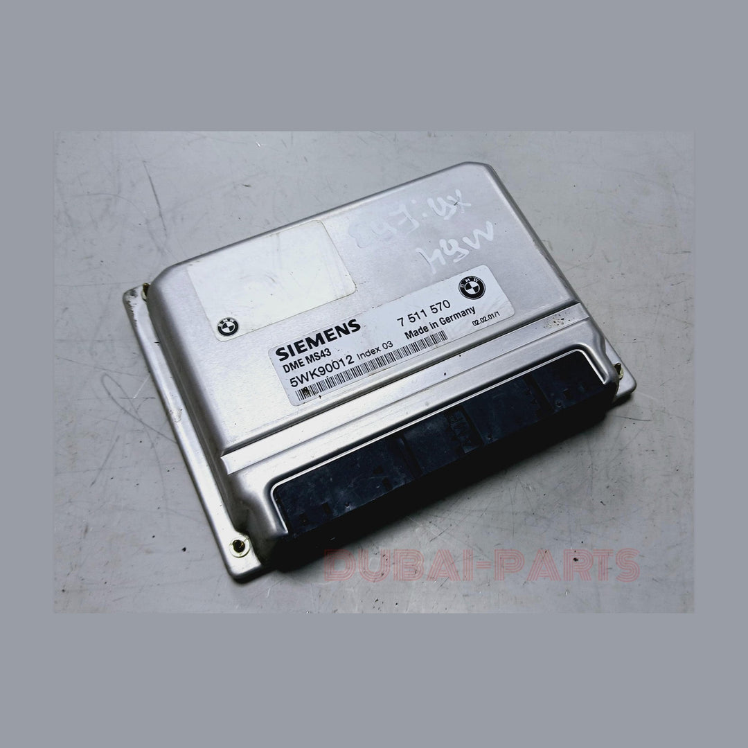 BMW 3,5, SERIES E46 E39 Z3 E36 M54 ENGINE CONTROL ECU MODULE DME MS43 7511570