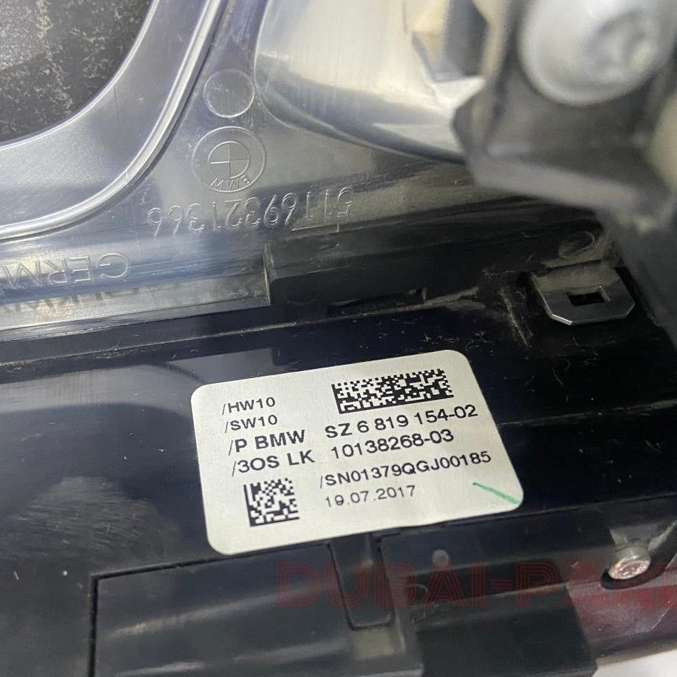 Original BMW 7er G11 G12 Armaturenbrett-Mittelkonsolen-Verkleidung 9321366 (Gebrauchtteil)