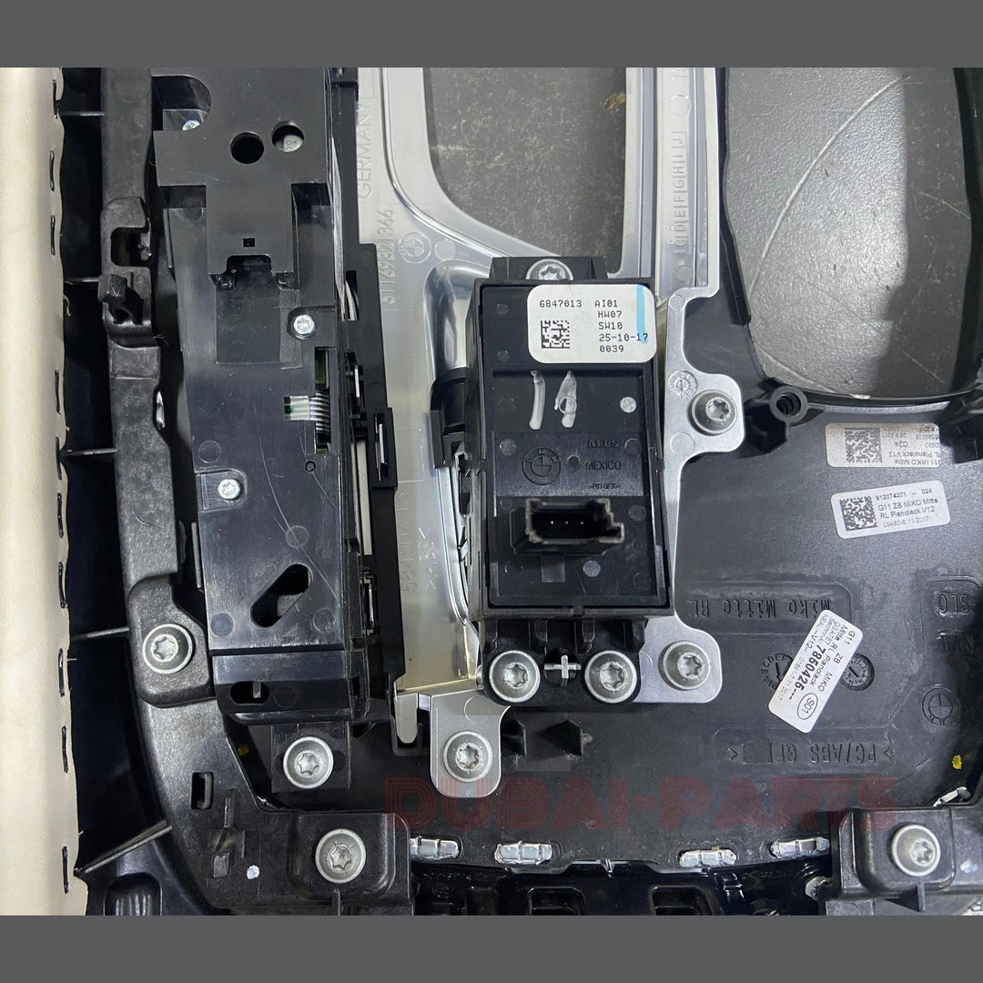 Original BMW 7er G11 G12 Armaturenbrett-Mittelkonsolen-Verkleidung 9321366 (Gebrauchtteil)