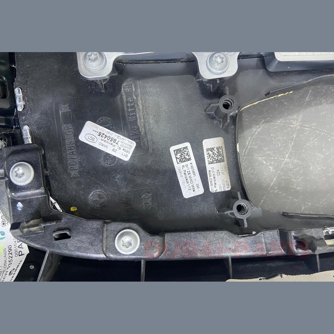 Original BMW 7er G11 G12 Armaturenbrett-Mittelkonsolen-Verkleidung 9321366 (Gebrauchtteil)