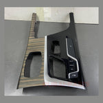 Load image into Gallery viewer, OEM BMW G30 G31 G32 530I 540I Center Console Trim Molding Wood Gloss Black 9383987 Used Item